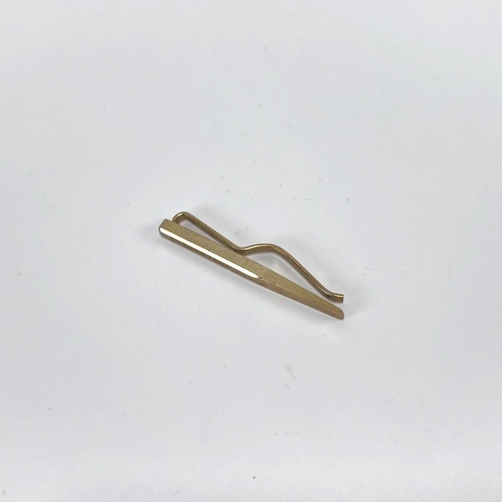 Snap-On Tools Mid-Century Flat Head Chisel Tool Men's Tie Bar Clip Snap On Tools